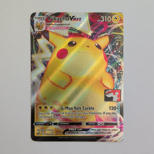 Pikachu vmax 044 185 prize - pikachu, 044/185