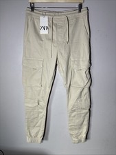 Zara Men’s Cream Cargo