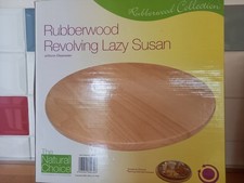 Rubberwood Revolving Lazy Susan