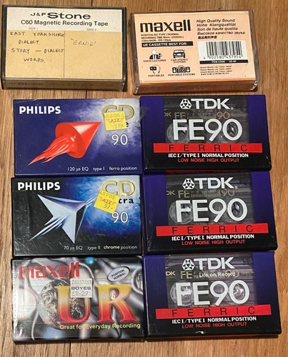 C90 cassette tapes - 6, tdk