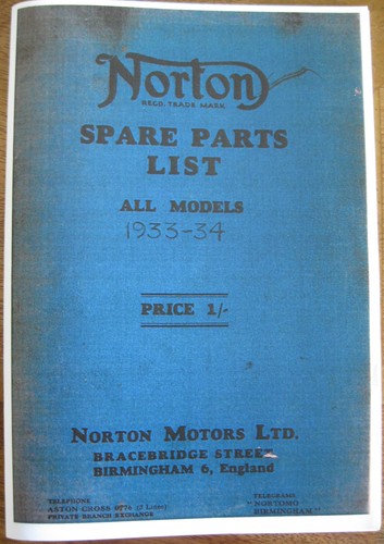 Vintage norton 1934 - ,