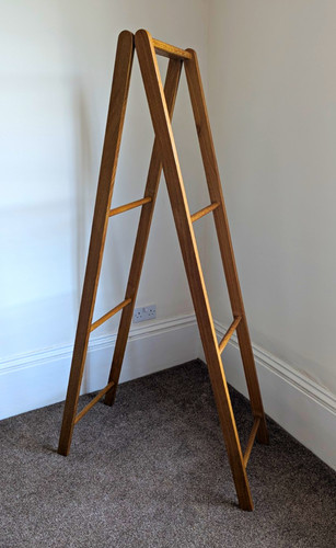 Refurbished wooden frame - wooden, a-frame