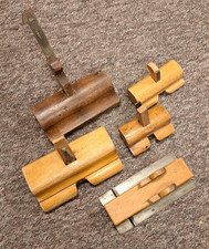 Collection vintage wooden planes grannys tooth side rebate router rabbet Sorby