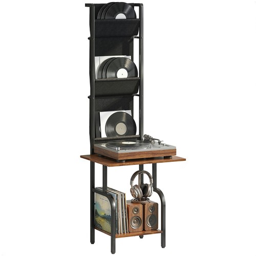 Homcom vinyl record player - vinyl,