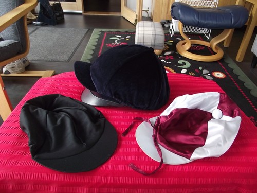 Horse riding hat covers 3 - x,