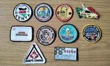 Scouting  10 Boy Scouts  Badge / Patch Lot A