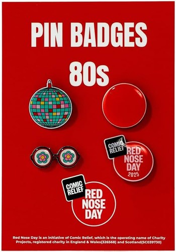 Red nose day 2025 - day, collectible