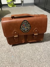 Harry Potter Crest Brown Faux