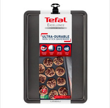 Tefal Excellence Aluminium Non-Stick Oven Tray, Baking Tray 35cmx 25cm