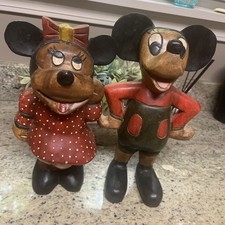 Vtg  Mickey Minnie MOUSE Hand