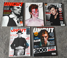David Bowie - Set of 5 Music Magazines (Uncut/Mojo) - Job Lot / Bundle