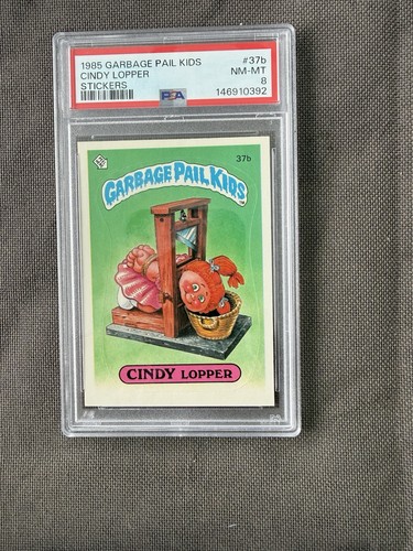 1985 topps os1 garbage pail - 1985,
