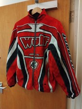 Vintage Wulf Sport International Air-5 Motorcross Jacket Size M