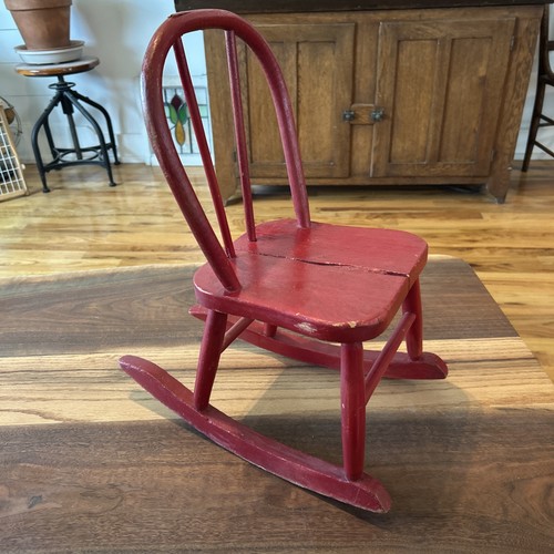 Adorable small antique red - adorable,