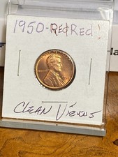 1950 Wheat Penny No Mint Mark