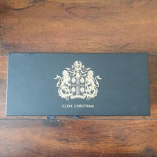 Clive Christian Black Gold Empty Box Fits 5 Mini Bottles