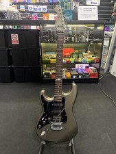 Vintage  Marlin Strat Stratocaster Silver Rare Left hand LF