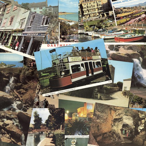 Devon vintage postcards 1960 - vintage,