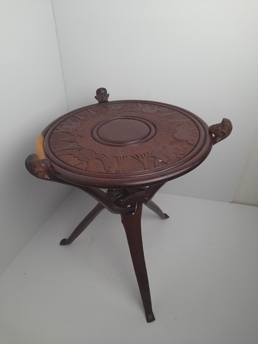 Hand carved african wooden - hand-carved,
