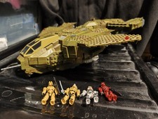 Halo Mega Bloks Pelican 99% Complete (read description)
