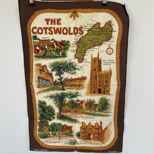 The cotswolds tea towel - the,