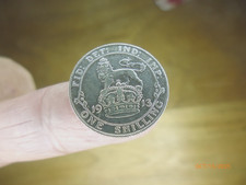 GEORGE V 1913 SHILLING IN FINE CONDITION