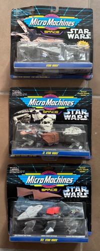 Star wars micro machines sets - star,