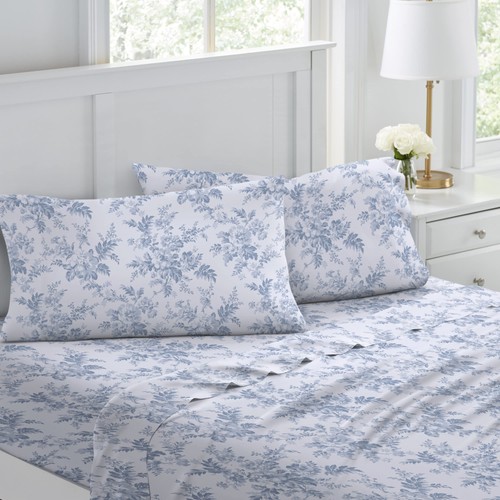 King vanessa blue flannel - king,