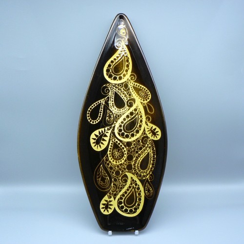 Poole pottery aegean sweet - aegean, 17"