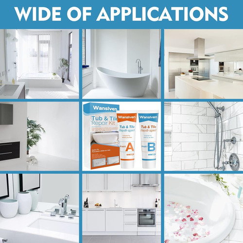 Bathtub repair kit enamel - bathtub,