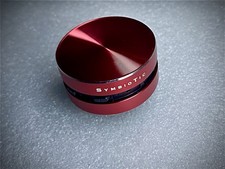 (Red) Bone Conduction Speaker Mini Speaker That Turns Anything Into A