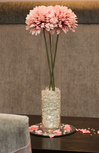Tall glass vase 50cm - tall,