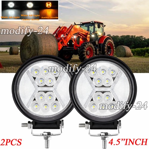 2pcs round led - led, work