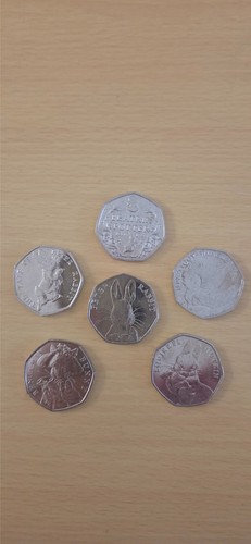 Peter rabbit 50p coin - rabbit,
