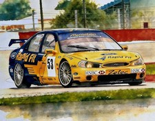 Ford Mondeo BTCC Art Print -
