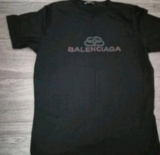 Balenciaga  Heat Reactive Print Men's T-Shirt Xl