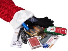 Men's Pre Filled Christmas Stocking Stuffed With 10 Gifts