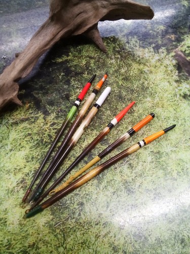 Vintage fishing floats quill - floats,