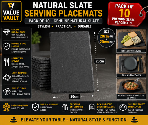 Natural slate serving - natural,