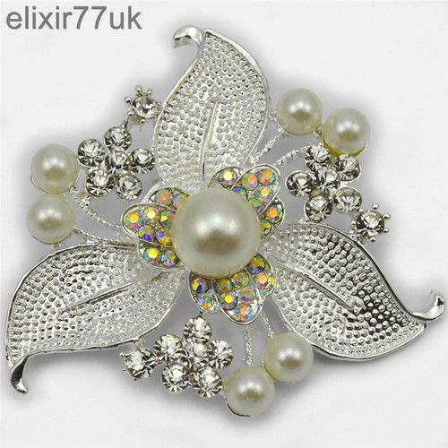 New large silver flower - new,