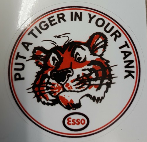 Esso put tiger your - esso,