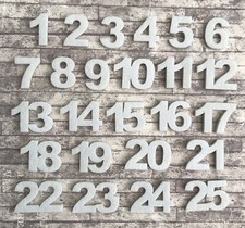 Felt Advent Calendar Numbers
