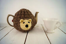 knit hedgehog tea cosy |