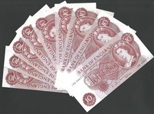 B295 hollom 1963 ten - b295, shillings