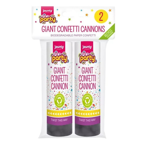 Giant party confetti - party, cannons