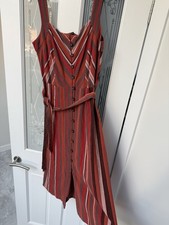 Bonmarche cotton red rust - red,