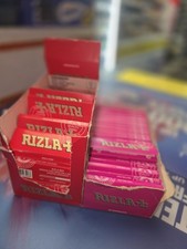 Rizla Red Small Papers & Pink Small Papers Open Boxes See Photo To Clear