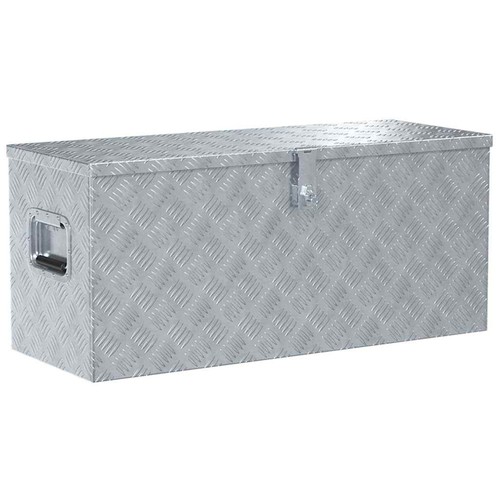 Aluminium box tool organiser - aluminium,