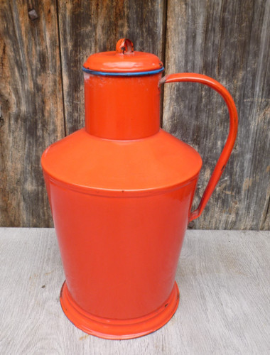 Lovely vintage red - red, enamel