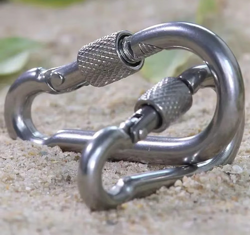 Large carabiner clips - clips, with